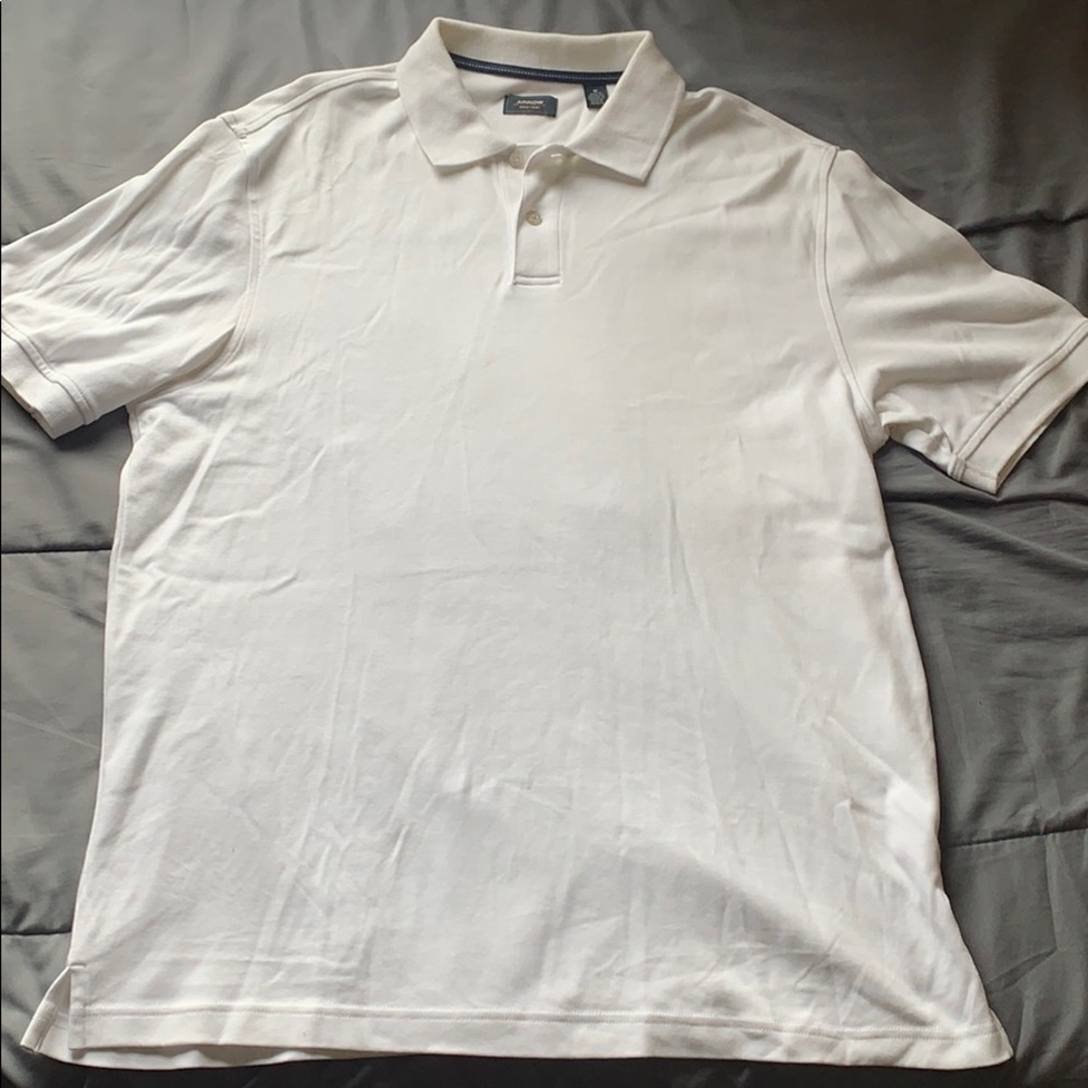 Medium white Arrow polo